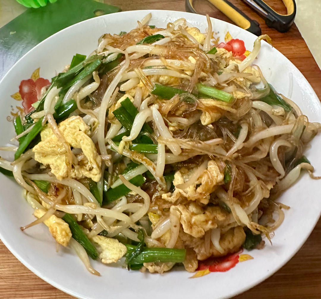 炒合菜～经典的拌饭菜，真的太香了