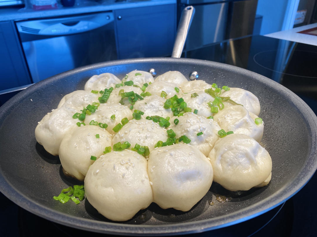 小时候的生煎包