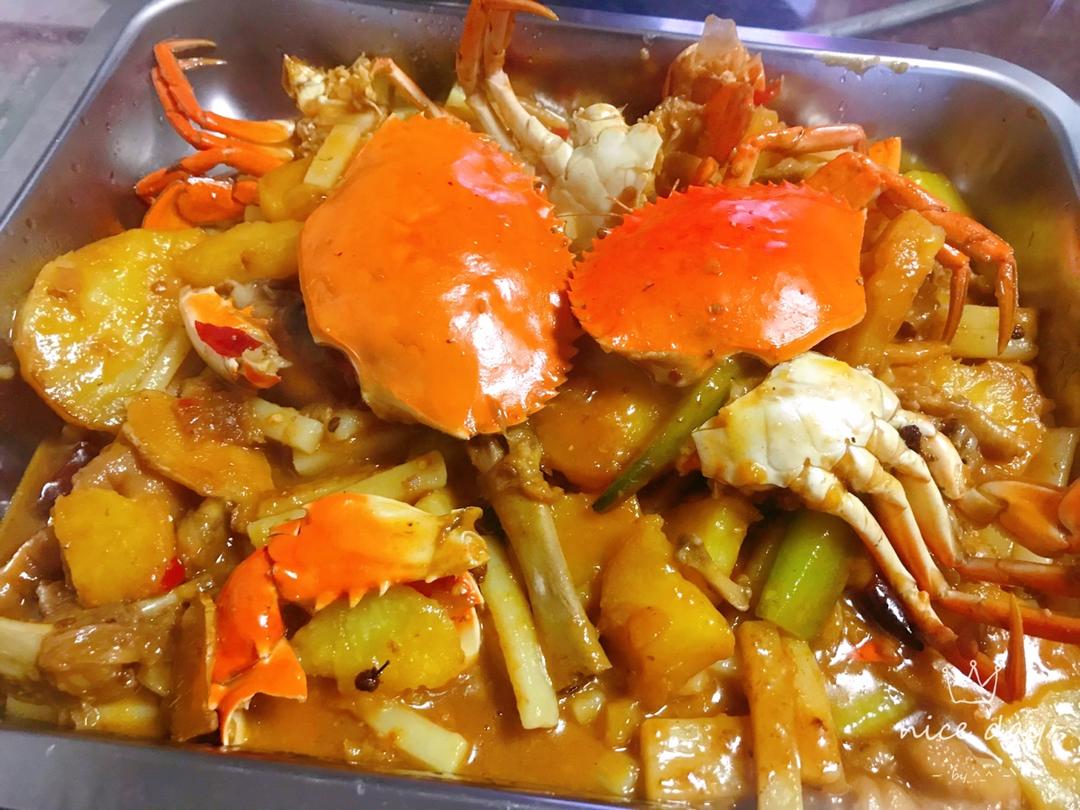 胖哥俩肉蟹煲