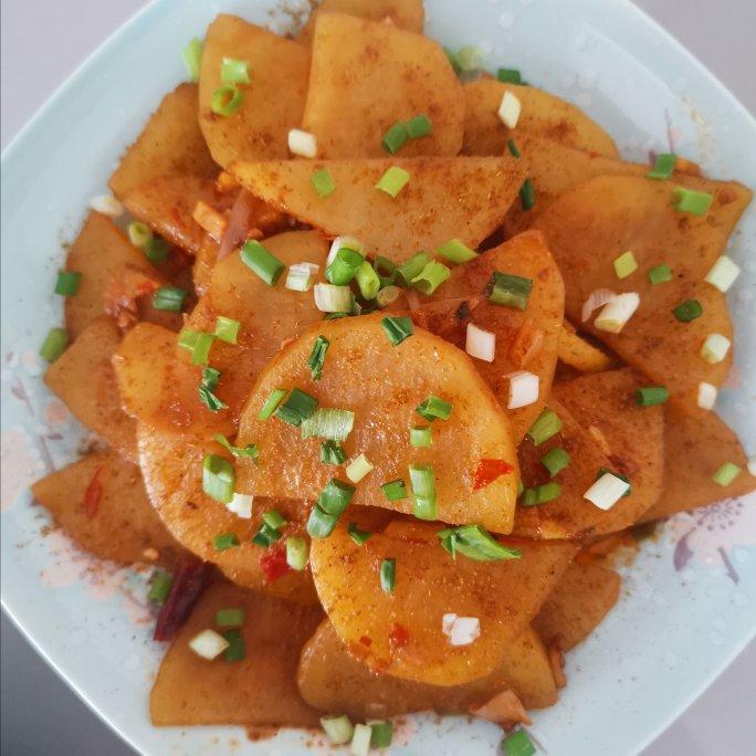 干锅土豆片