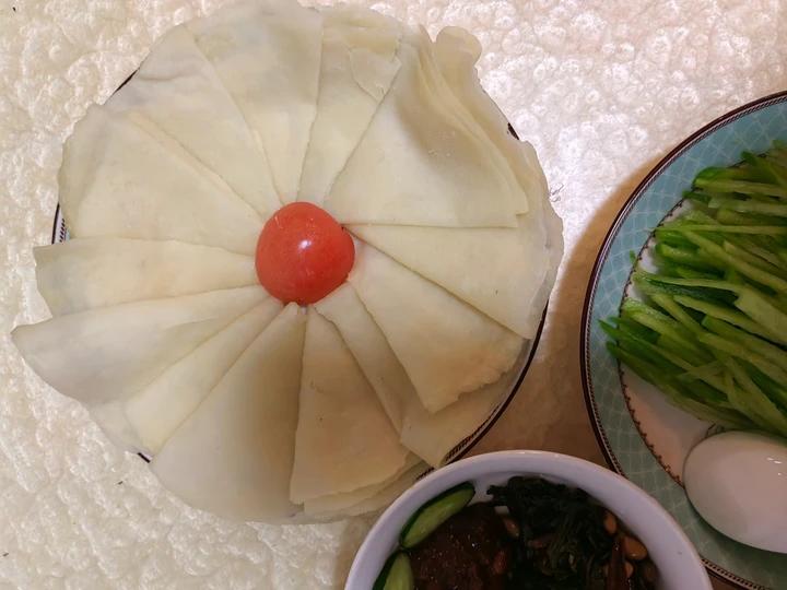 ㊙️薄如纸的春饼 卷饼  附擀饼不破视频  步骤超详细