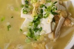 豆腐扇贝白玉菇汤
