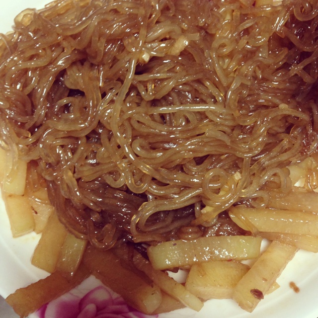 柔眸,tris做的萝卜丝炒粉条