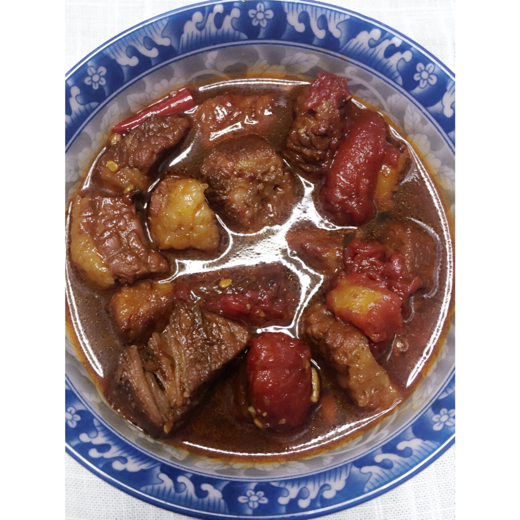 红烧土豆牛腩