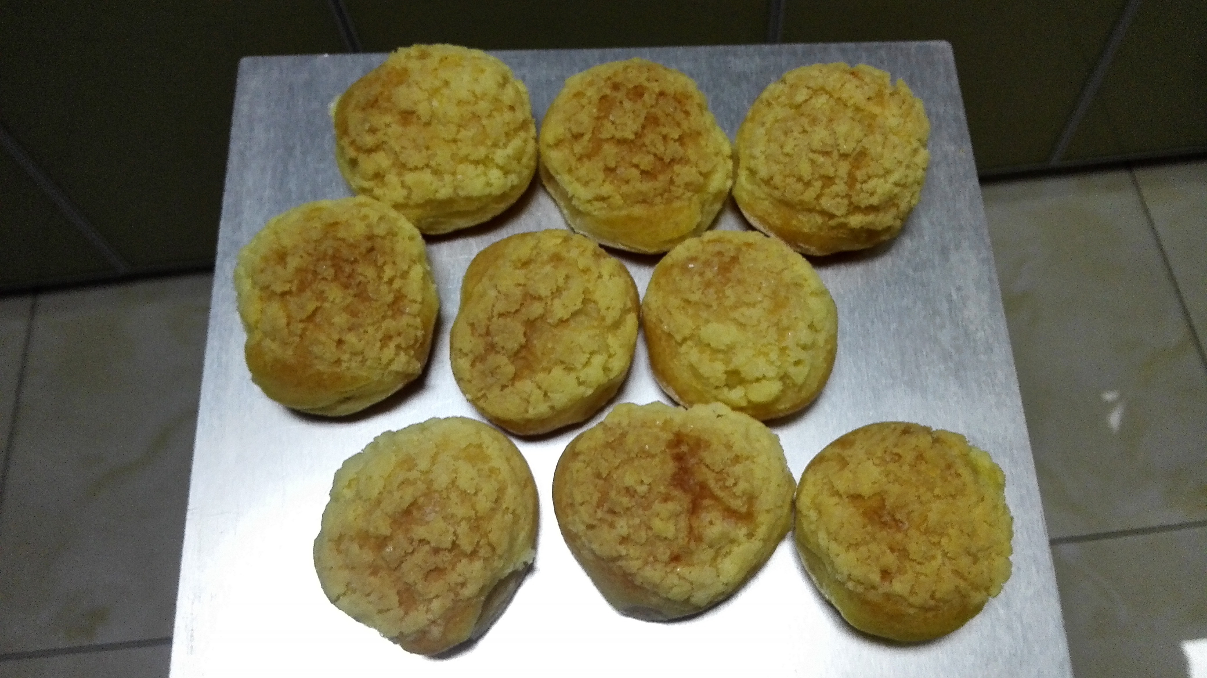 十分美味的酥皮泡芙