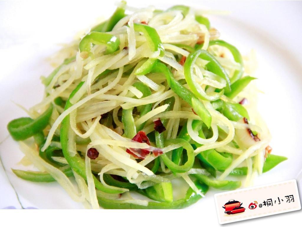 尖椒土豆丝的做法