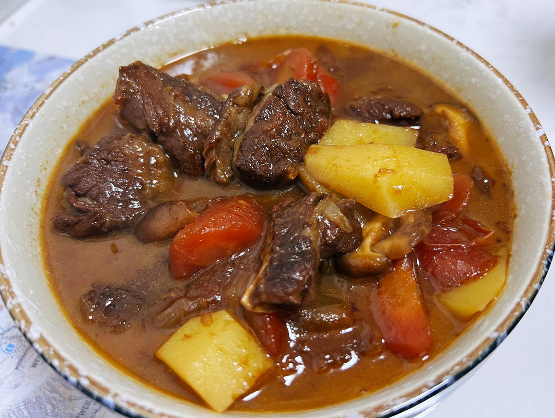 番茄土豆炖牛腩