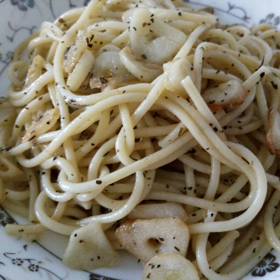 极简的美味──蒜油意面