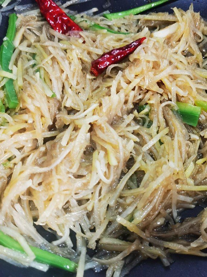 酸辣麻土豆丝
