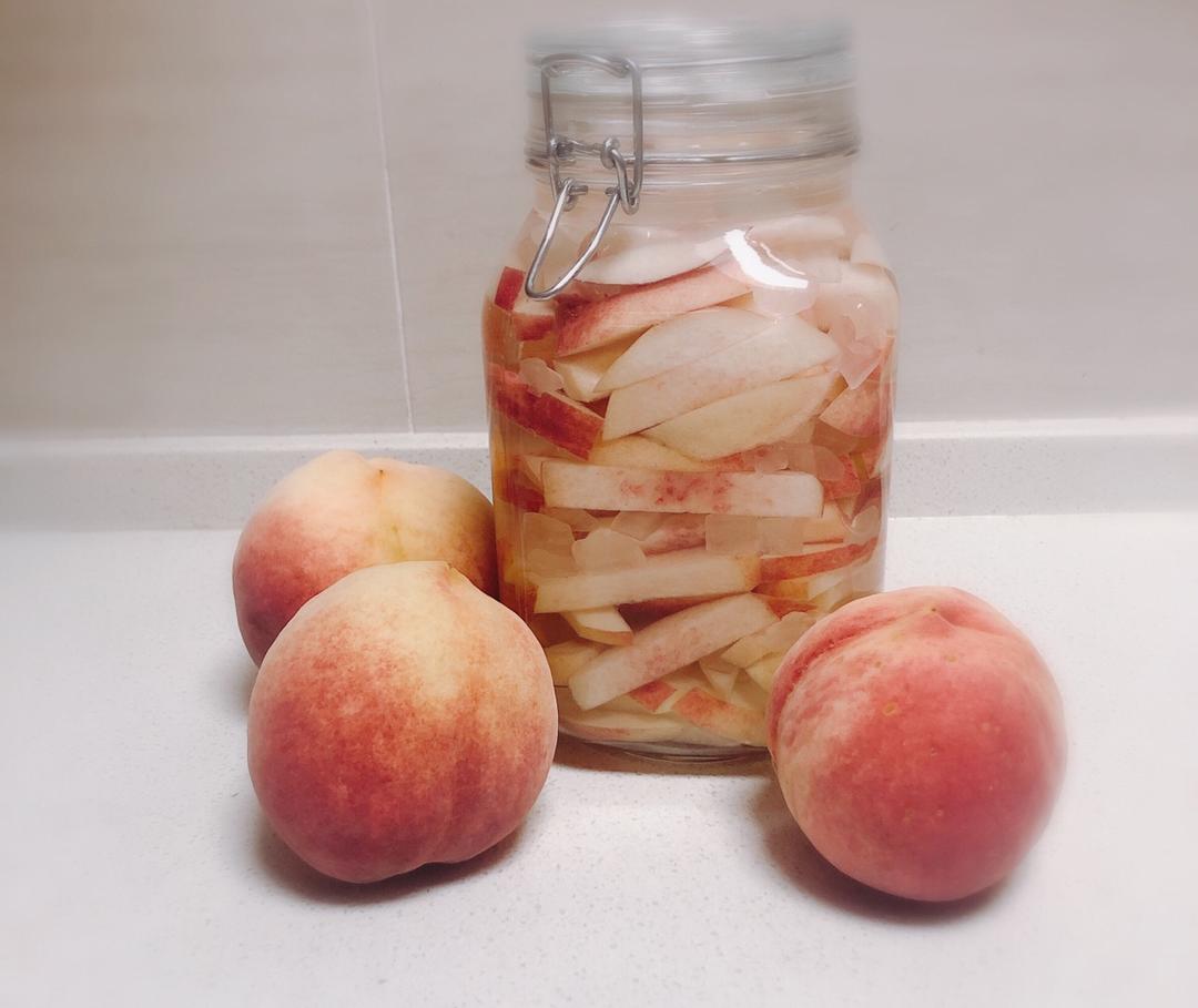 留住桃子的味道，自制桃子酒