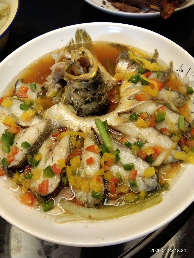 年夜菜必备❗️全家都爱的孔雀开屏清蒸鳊鱼🐟