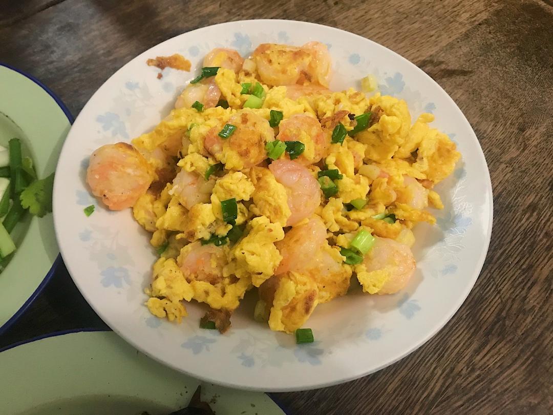 虾仁滑蛋