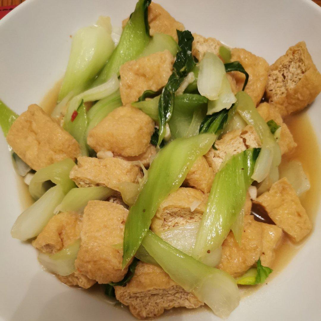 junhonguk做的青菜油豆腐