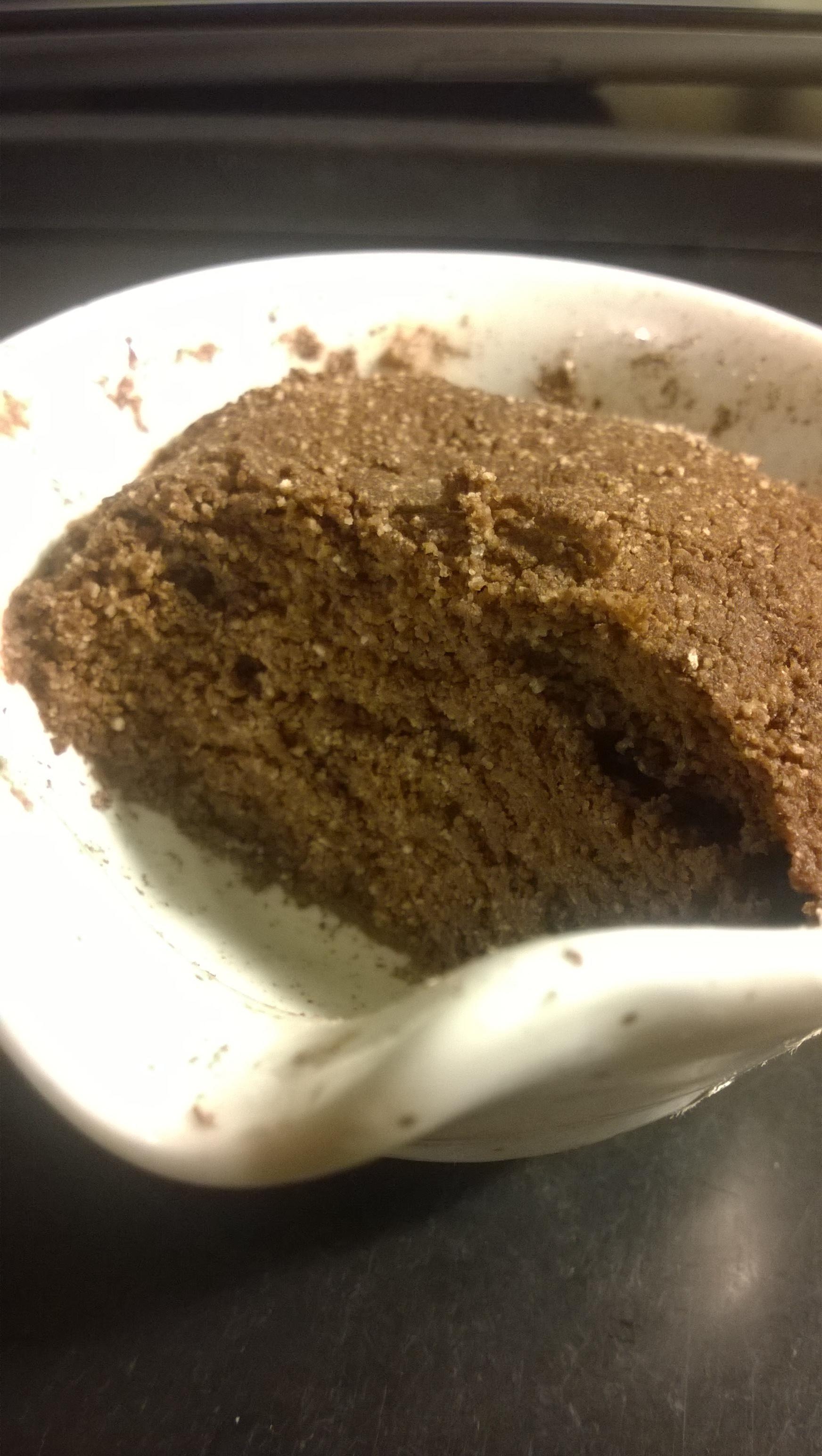 【无糖无油低卡零食】微波巧克力杯子蛋糕