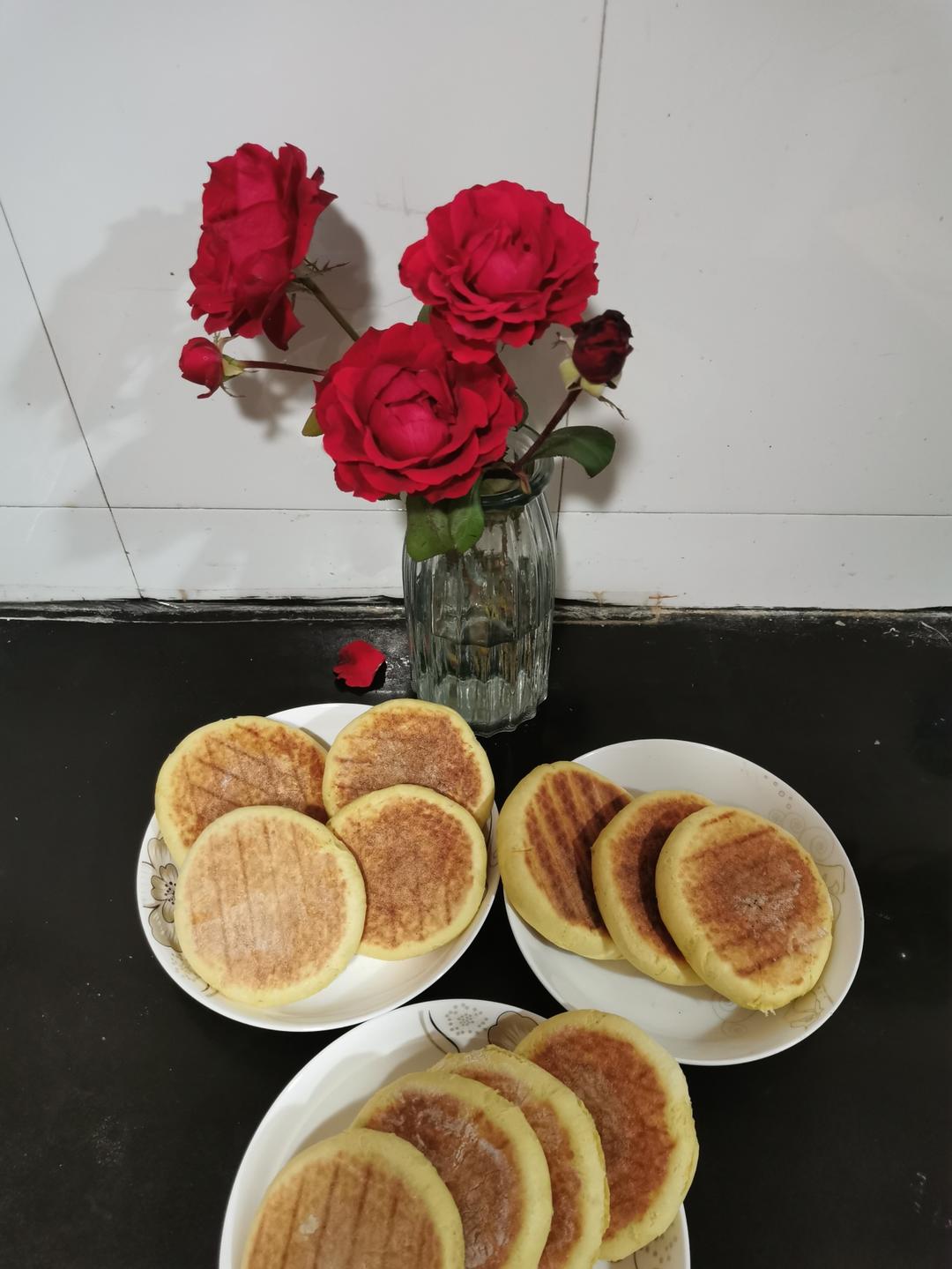 堂妈小厨——发面南瓜饼