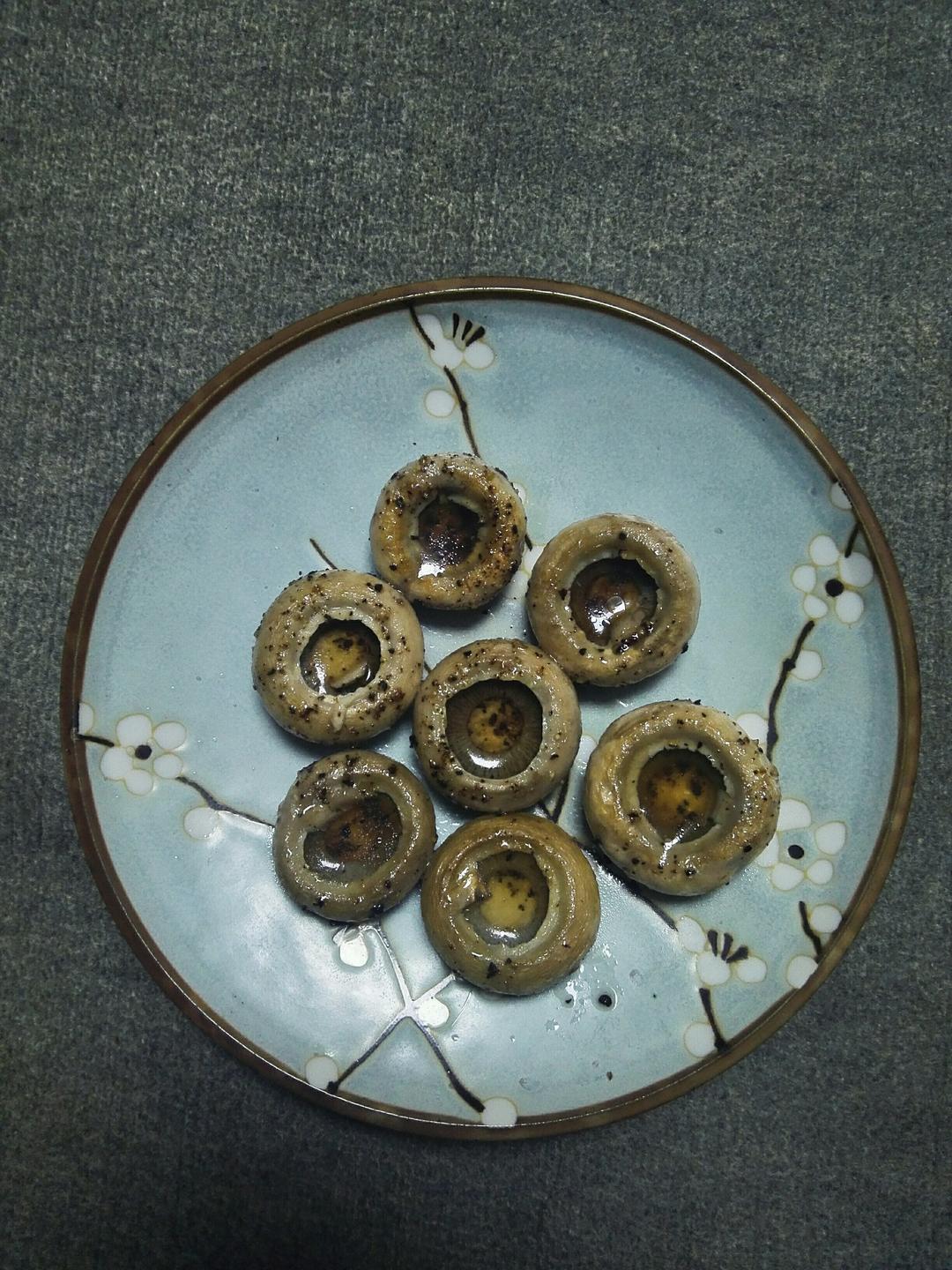 保留最原始鲜味儿的煎口蘑