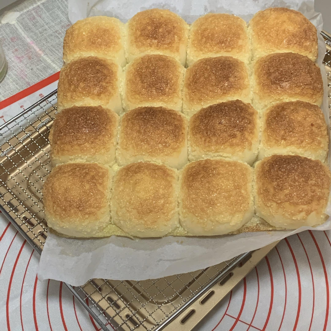 椰蓉餐包（一次发酵，玉米油版，或黄油）