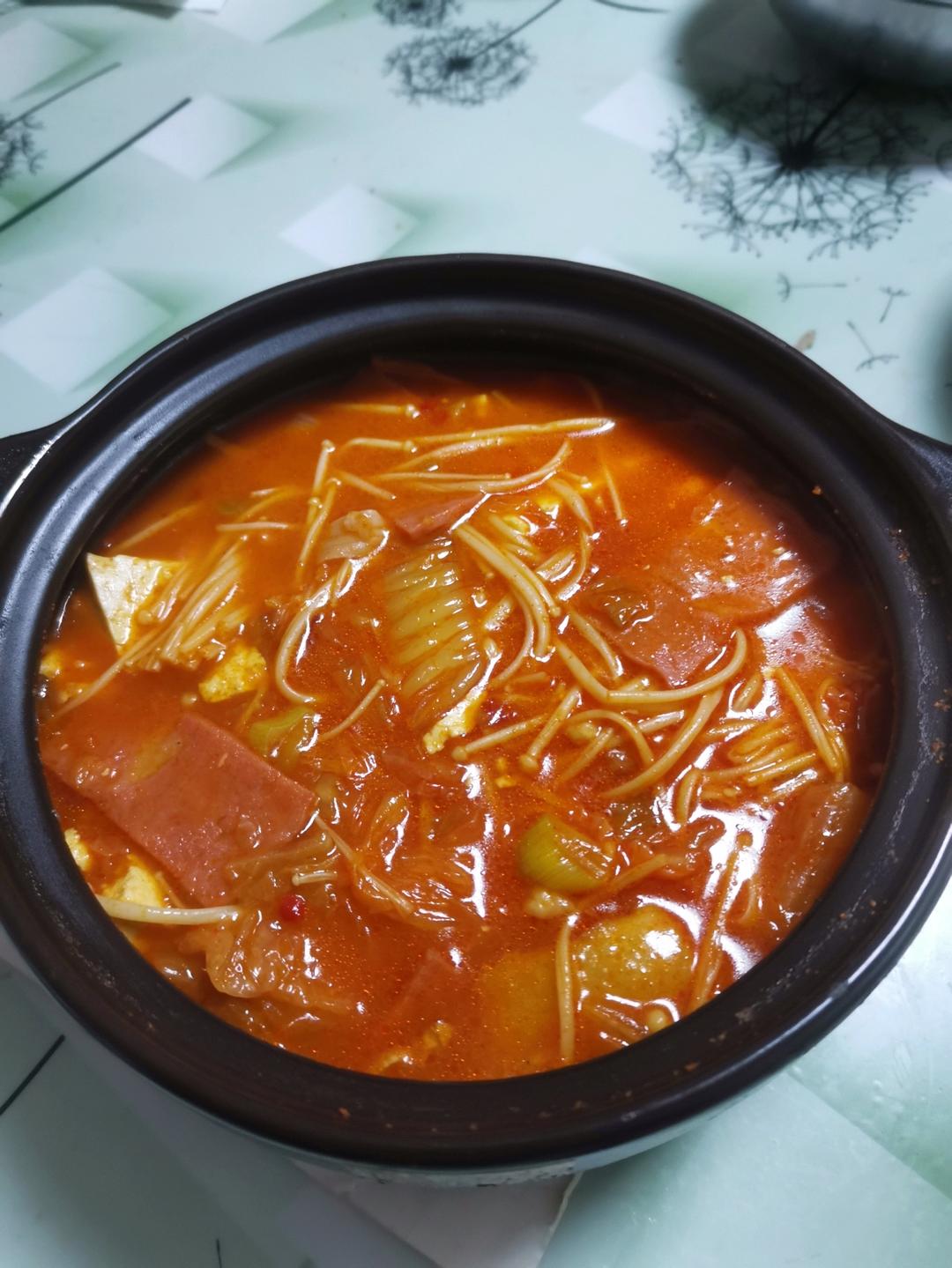韩国泡菜豆腐汤