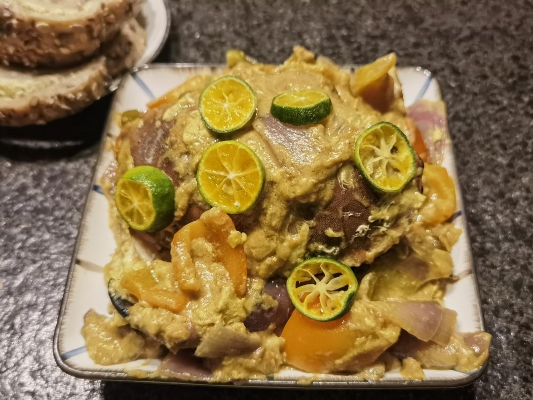 泰式椰浆咖喱蟹
