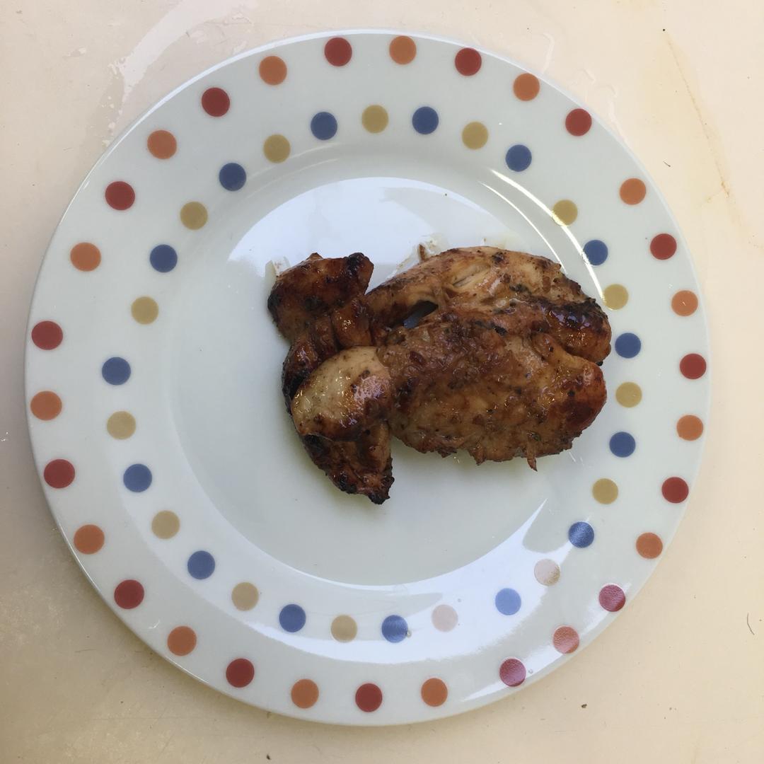 香煎鸡胸肉(蜂蜜蒜香)