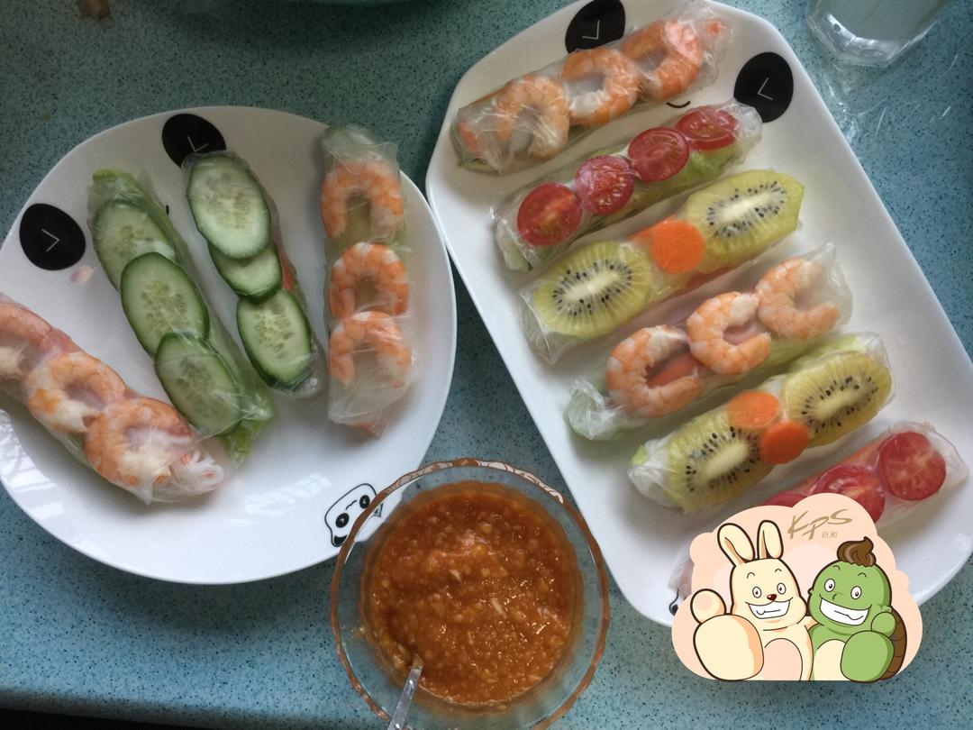 彩虹春卷丨健康·三餐