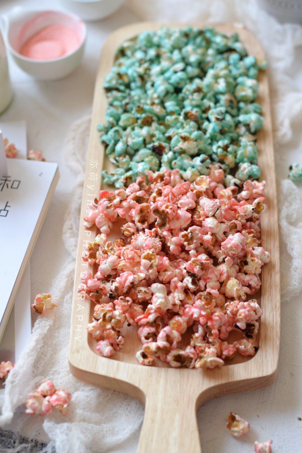 亦荷yihe做的草莓爆米花