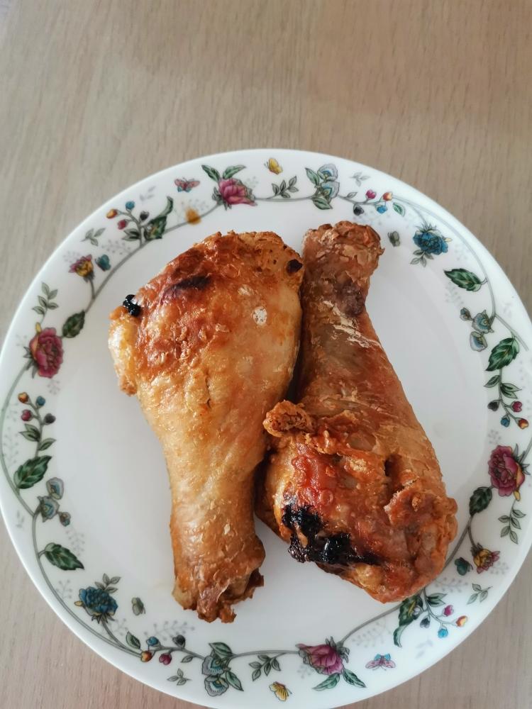 空气炸锅炸鸡腿