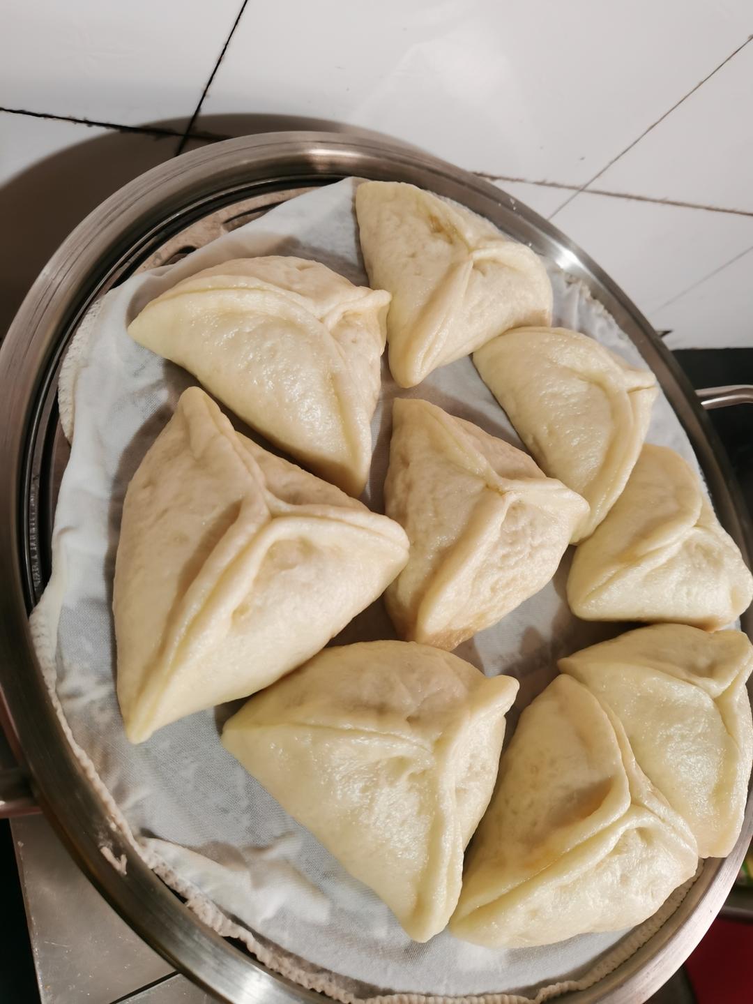 家常糖三角 糖包子 红糖芝麻馅 儿时的味道 附细节视频详解