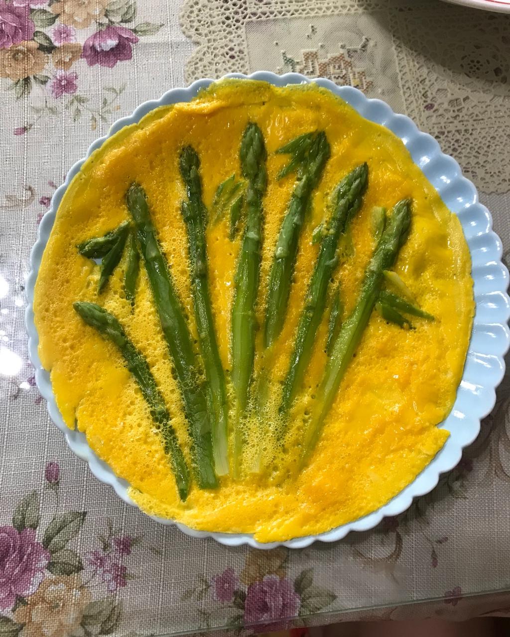 手机用户5558_w2qi做的芦笋煎蛋