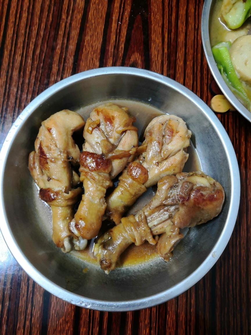红烧鸡腿|嫩呼呼爱吃鸡腿的冲！