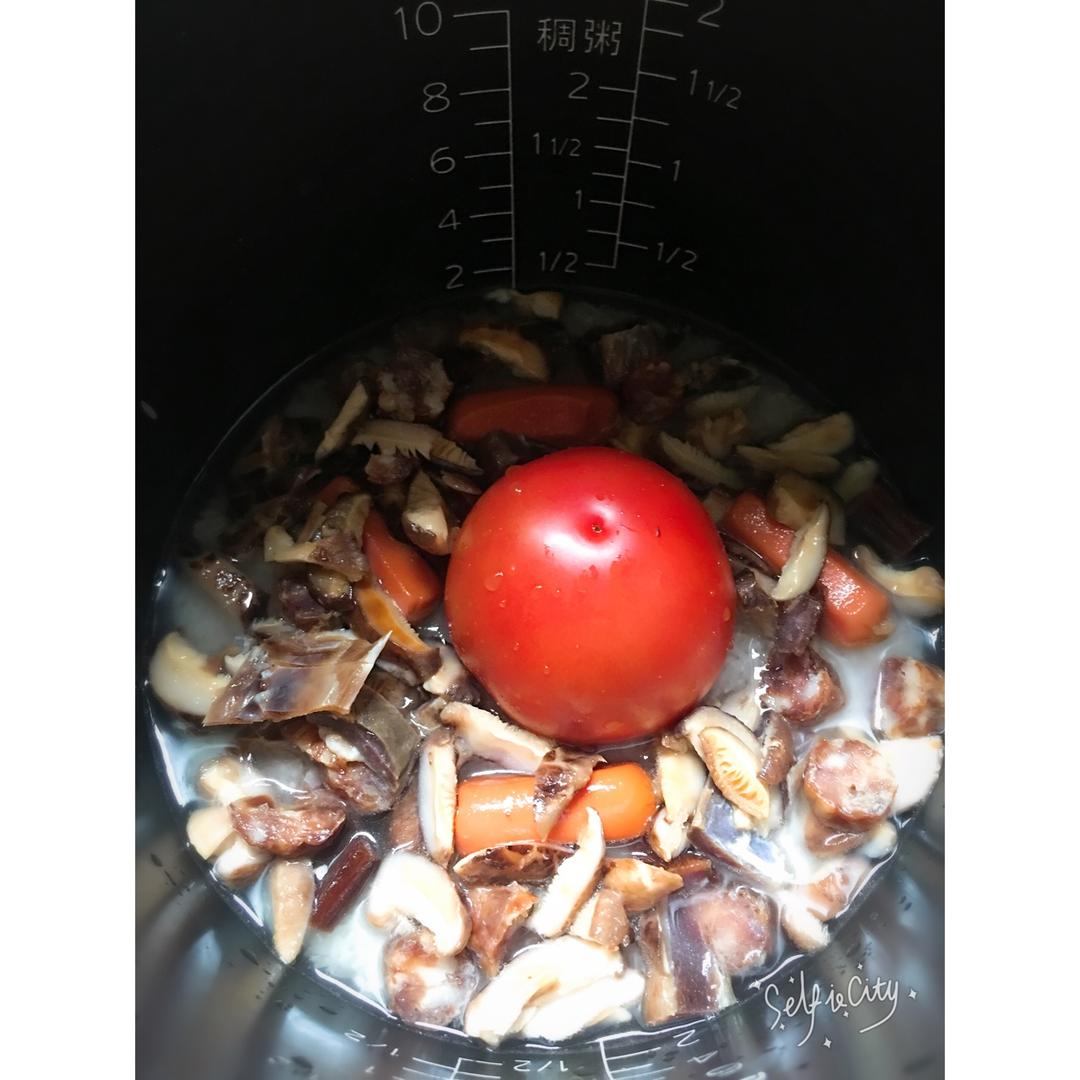 整个番茄饭（懒人饭）