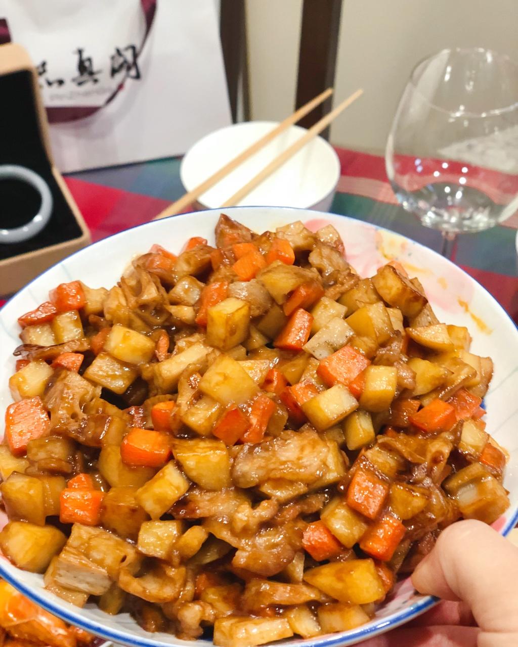 手机用户8589_urjk做的家常炒辣酱(酱炒三丁)——拌面下饭好搭档