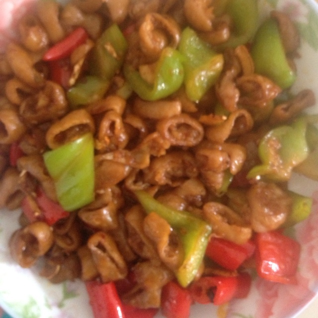 浓浓盐城风的 爆炒猪大肠