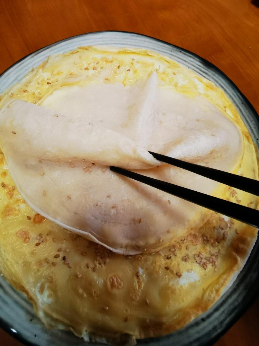 早餐鸡蛋饼 学生早餐必备 快手又营养 附细节视频详解