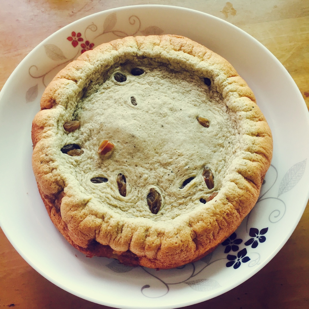 电饭锅版葡萄干蛋糕