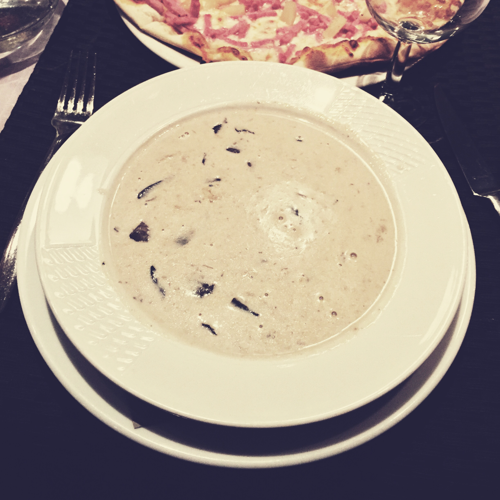 意式蘑菇奶油浓汤