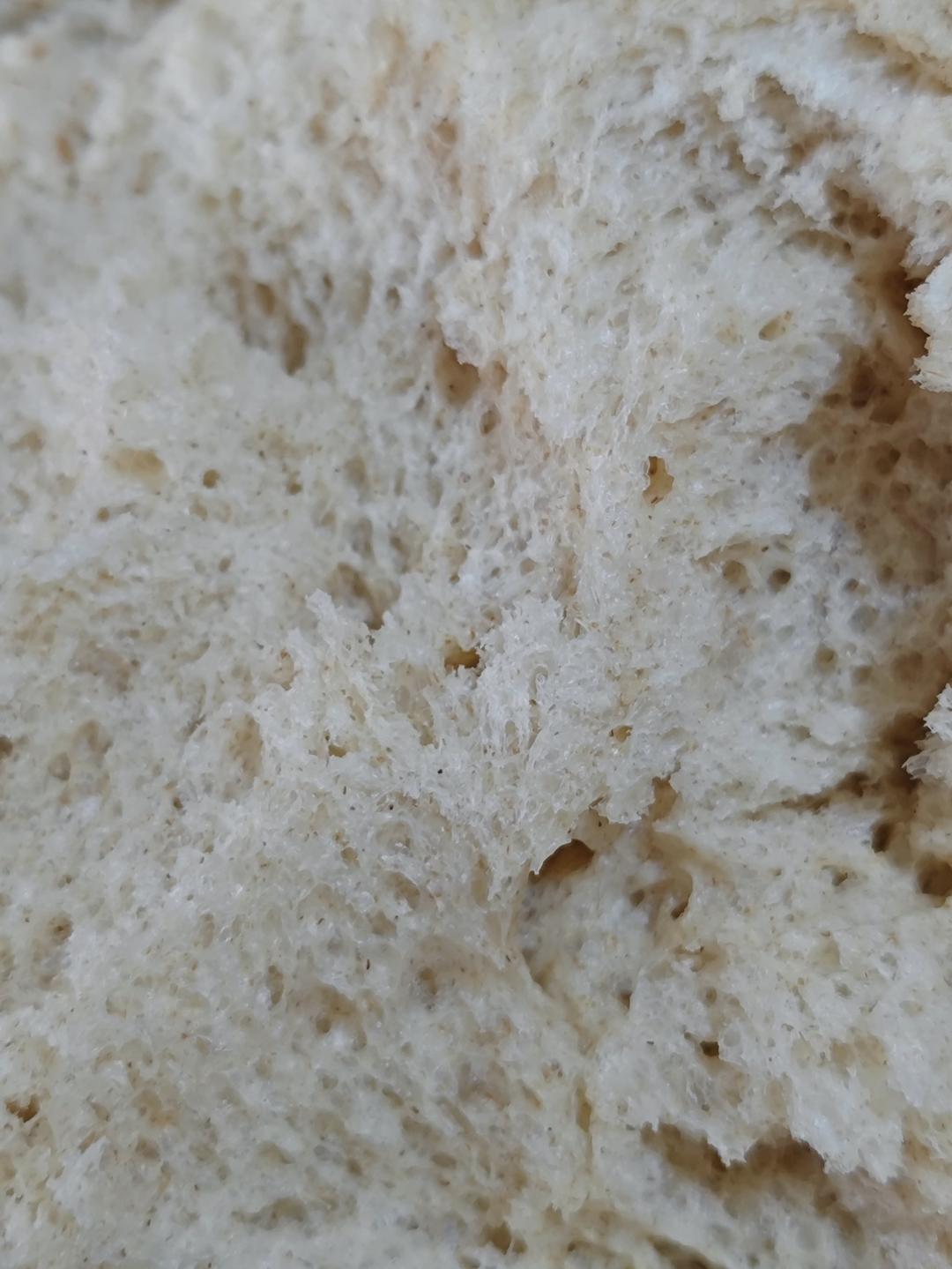 超软全麦吐司（一次发酵，液体量大，王后硬红高筋粉和T150全麦粉）