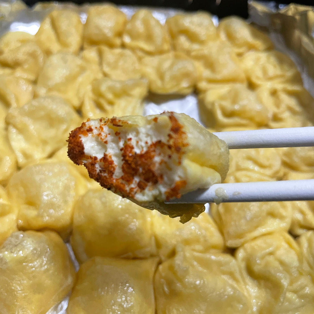 黄金石屏包浆豆腐 空气炸锅版