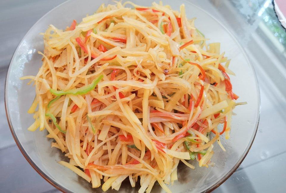 醋溜土豆丝,你真的会溜吗?记住这三点,一定好吃!