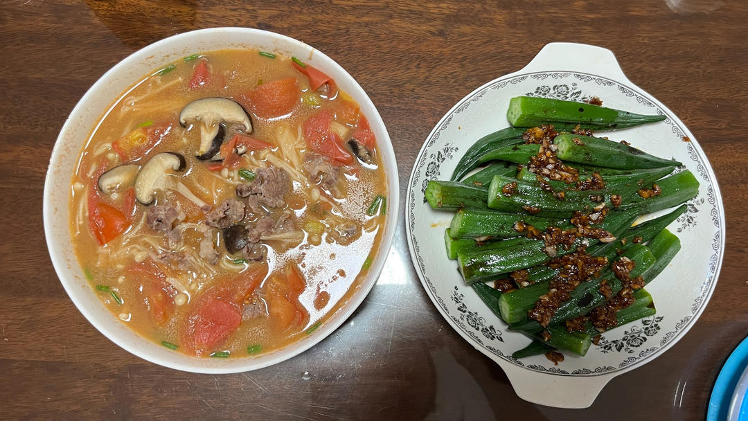 无敌下饭的番茄金针菇肥牛‼️做法简单0失败