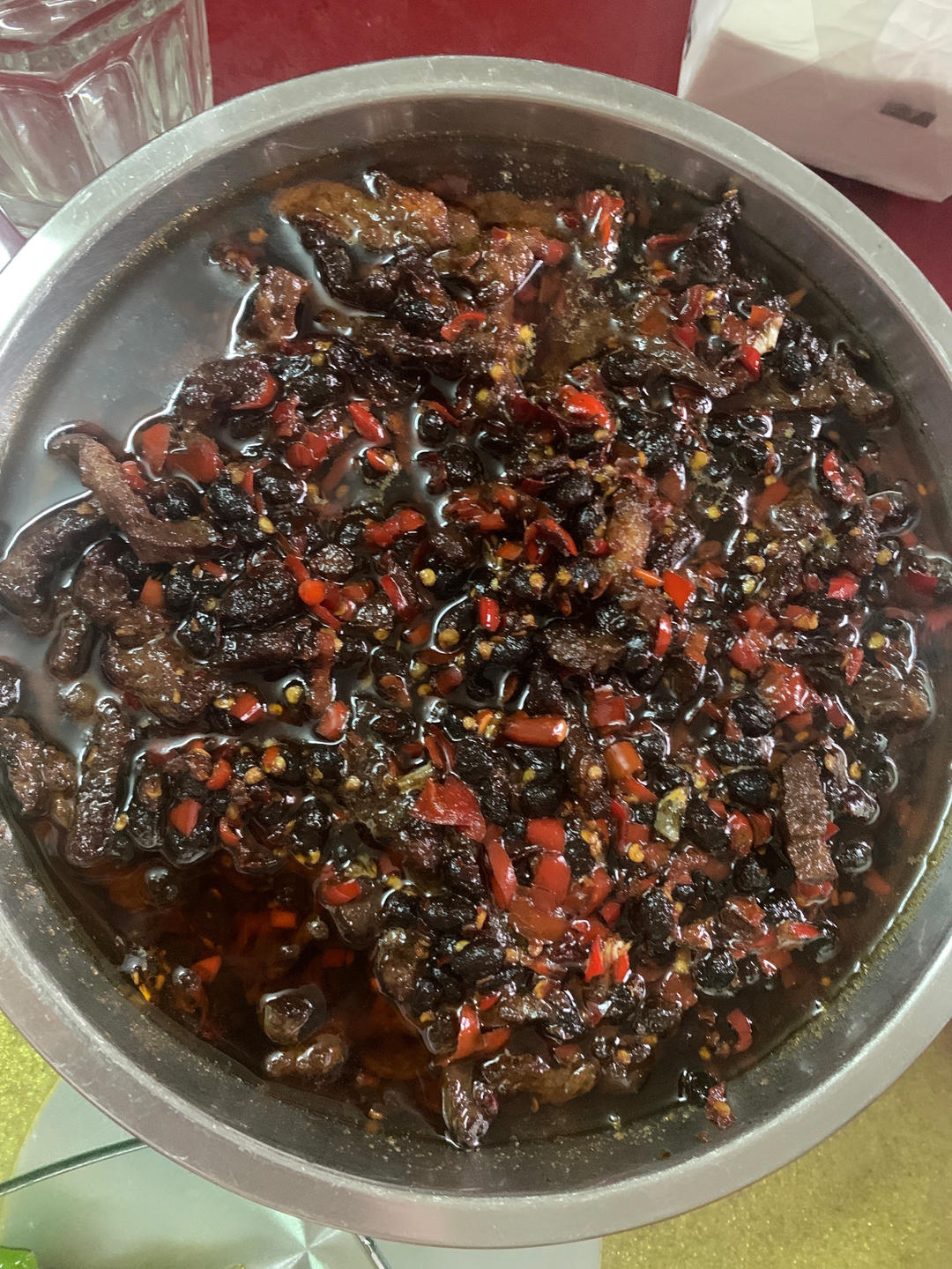 自制超下饭的牛肉豆豉辣椒酱