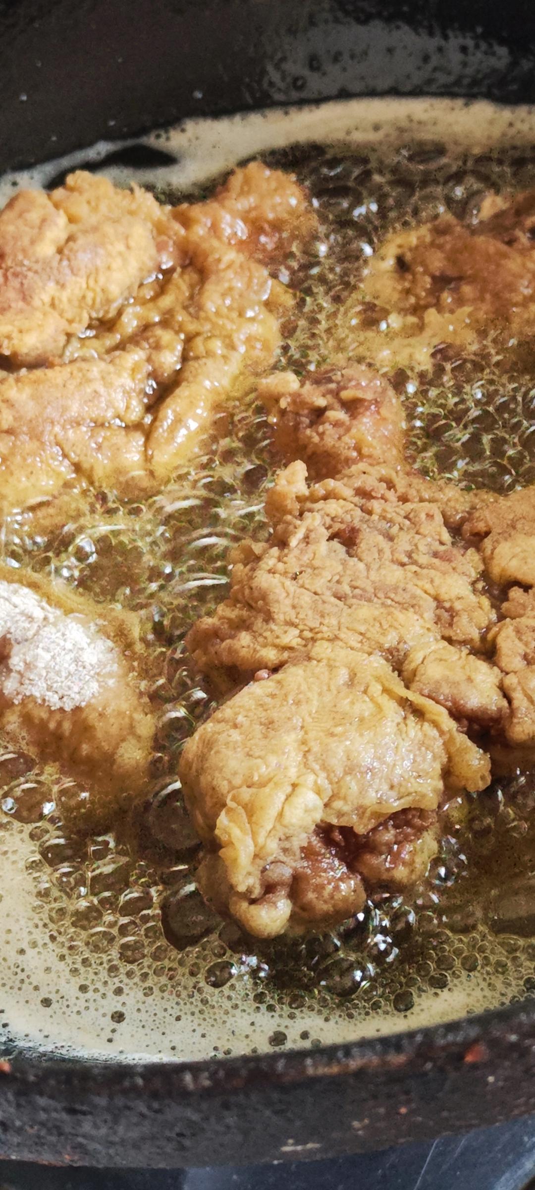 直击KFC脆皮鸡腿