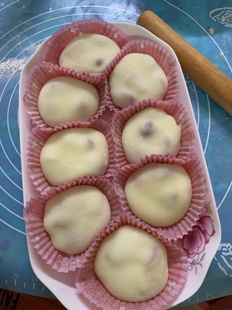 腹黑白胖子——奥利奥雪媚娘