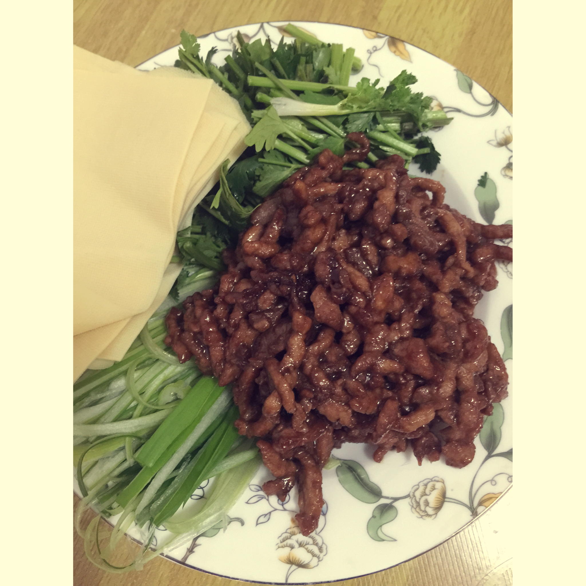 老丁的私房菜-京酱肉丝