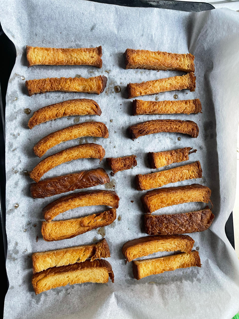 黄油焦糖面包条