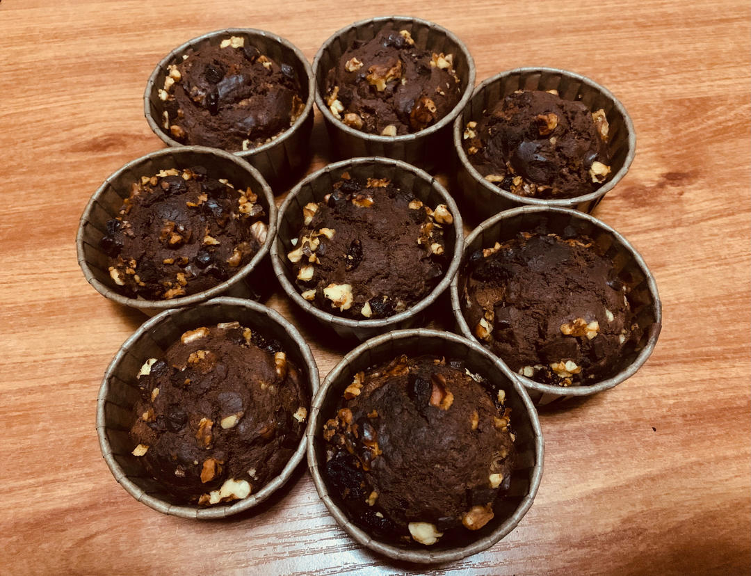 香蕉巧克力马芬