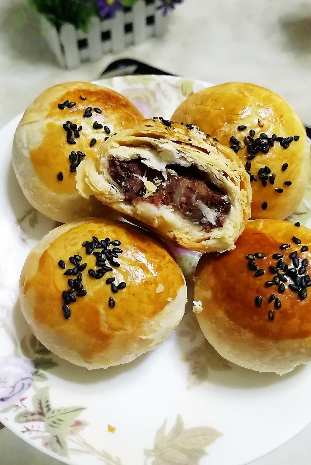 朗朗妈咪aini做的红豆酥