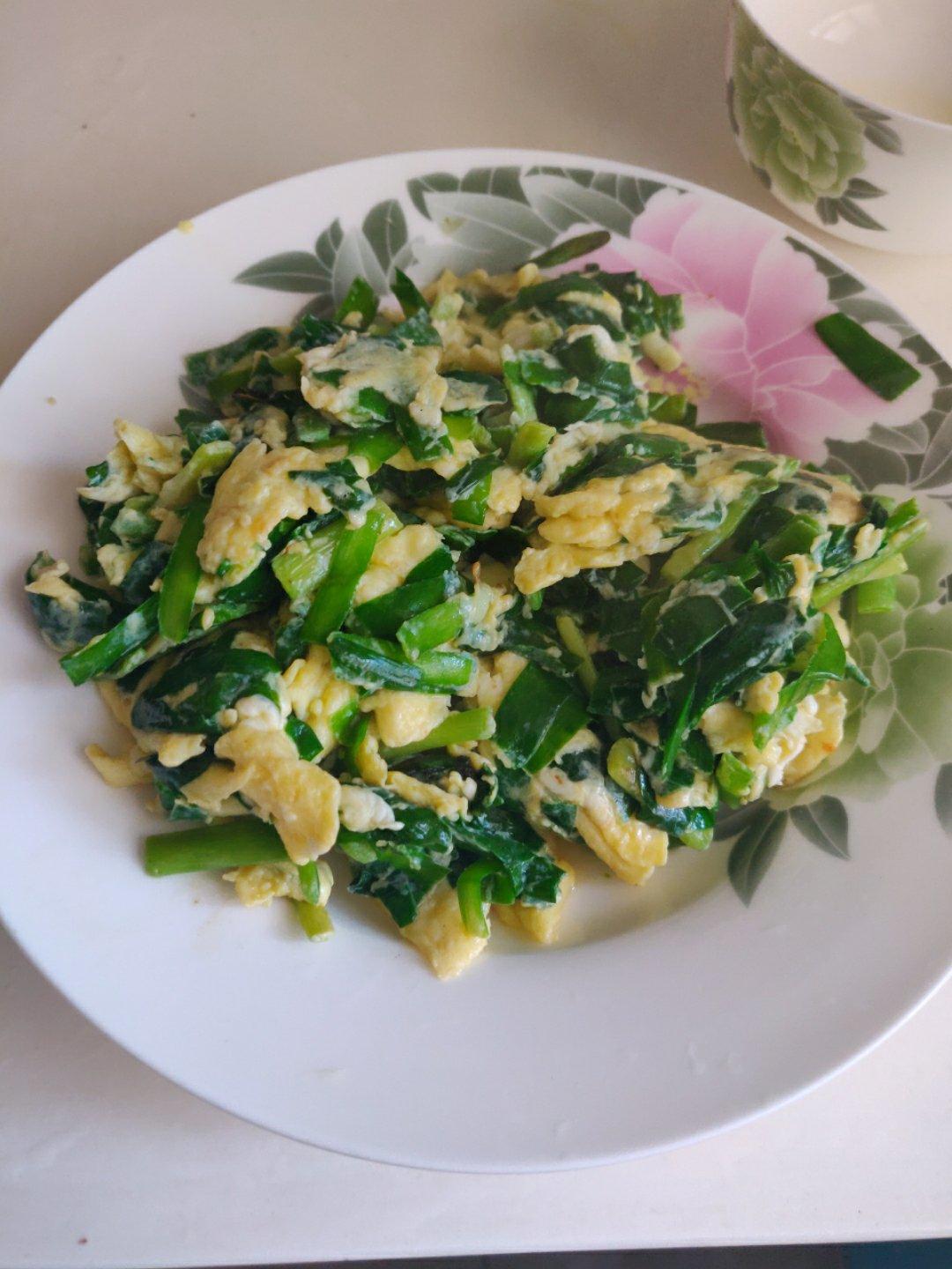 韭菜炒鸡蛋