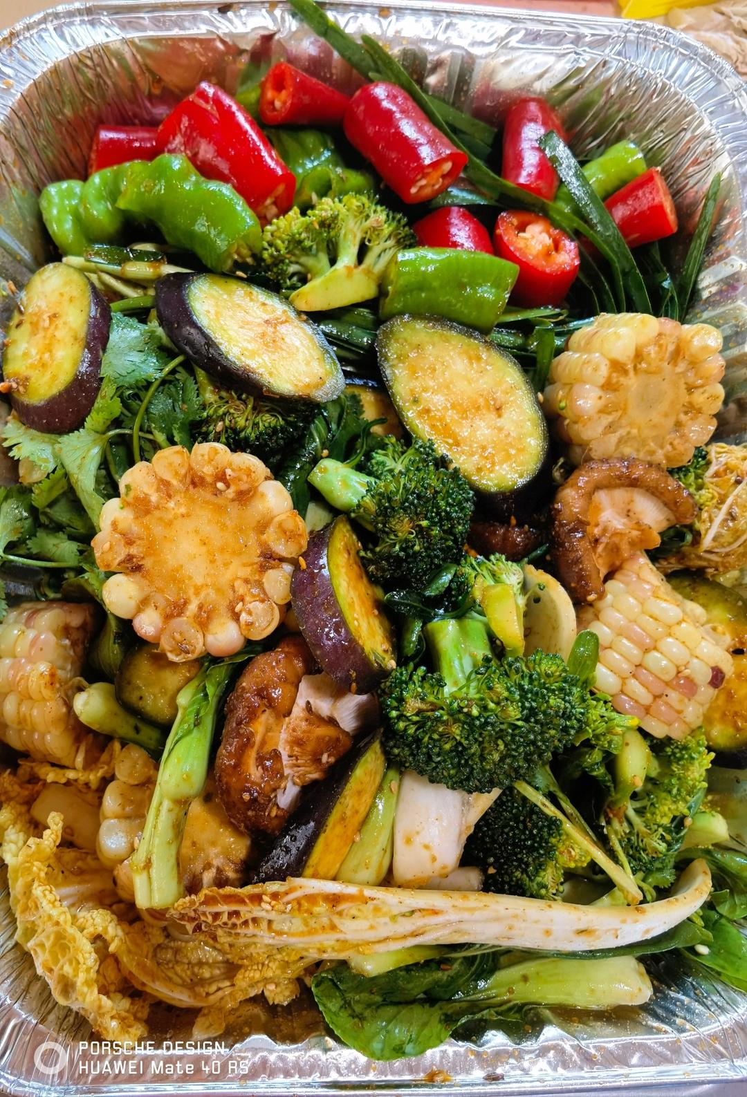 疫情期间吃不腻的补给蔬菜包｜空气炸锅炸串