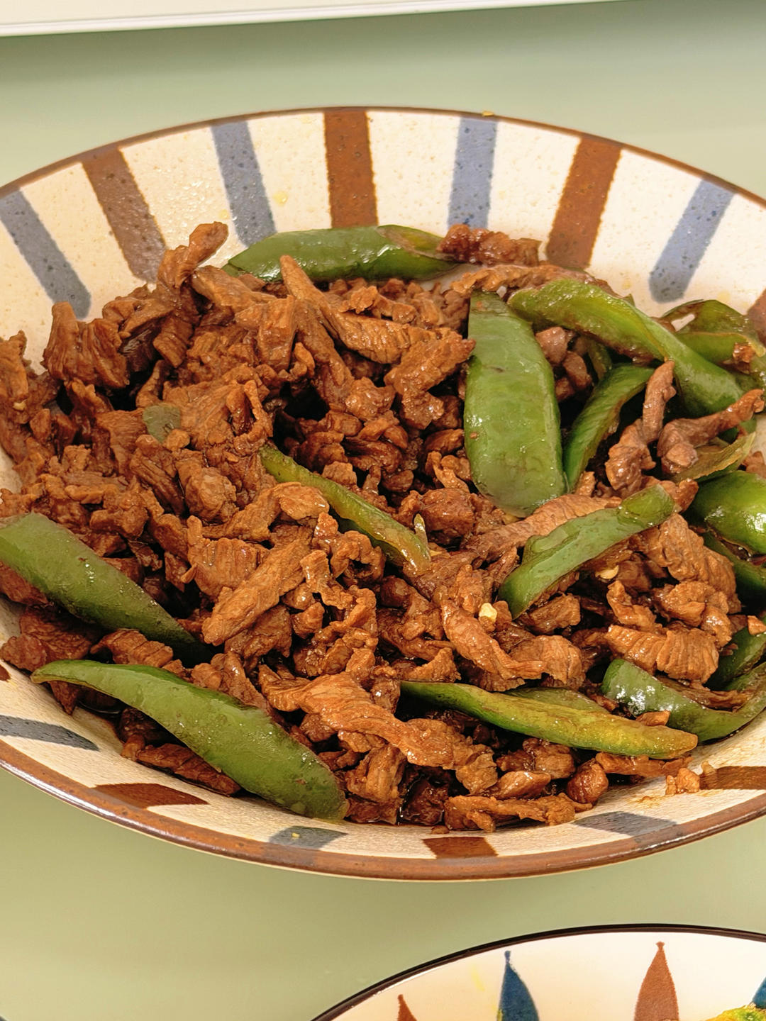青椒炒牛肉